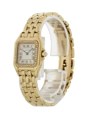 Cartier Panthere 1280 18K Ladies Diamonds Watch