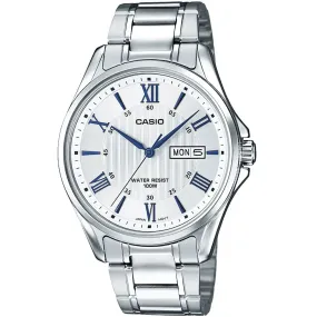 Casio MTP-1384D-7A2VDF Silver Stainless Watch for Men