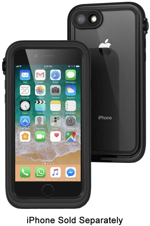 Catalyst Stealth Black Waterproof Case For iPhone 8 / 7 - CATIPHO8BLK