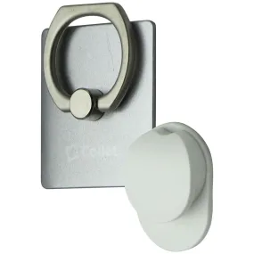 Cellet Universal Ring Stand/Holder and Adhesive Mount - Silver