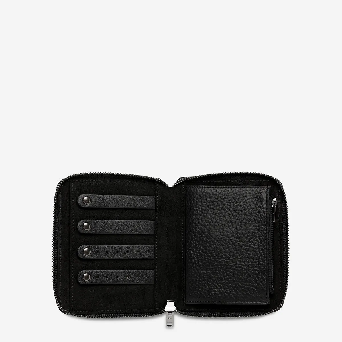 Change Always Comes Jewellery Case - Black