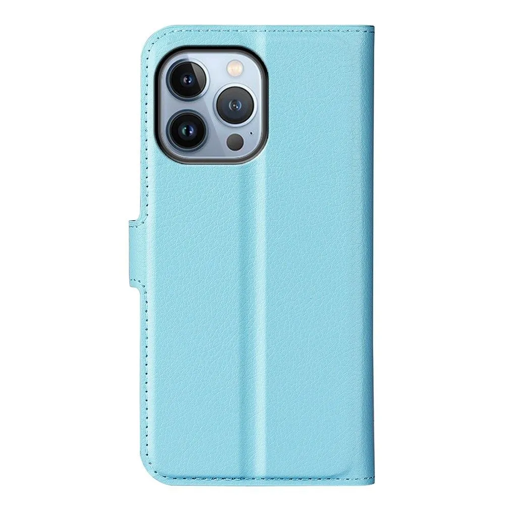 Classic iPhone 14 Pro Max flip case - Blue