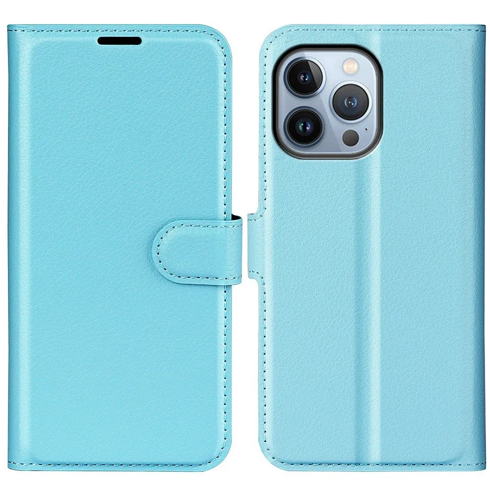 Classic iPhone 14 Pro Max flip case - Blue