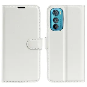 Classic Motorola Edge 30 flip case - White