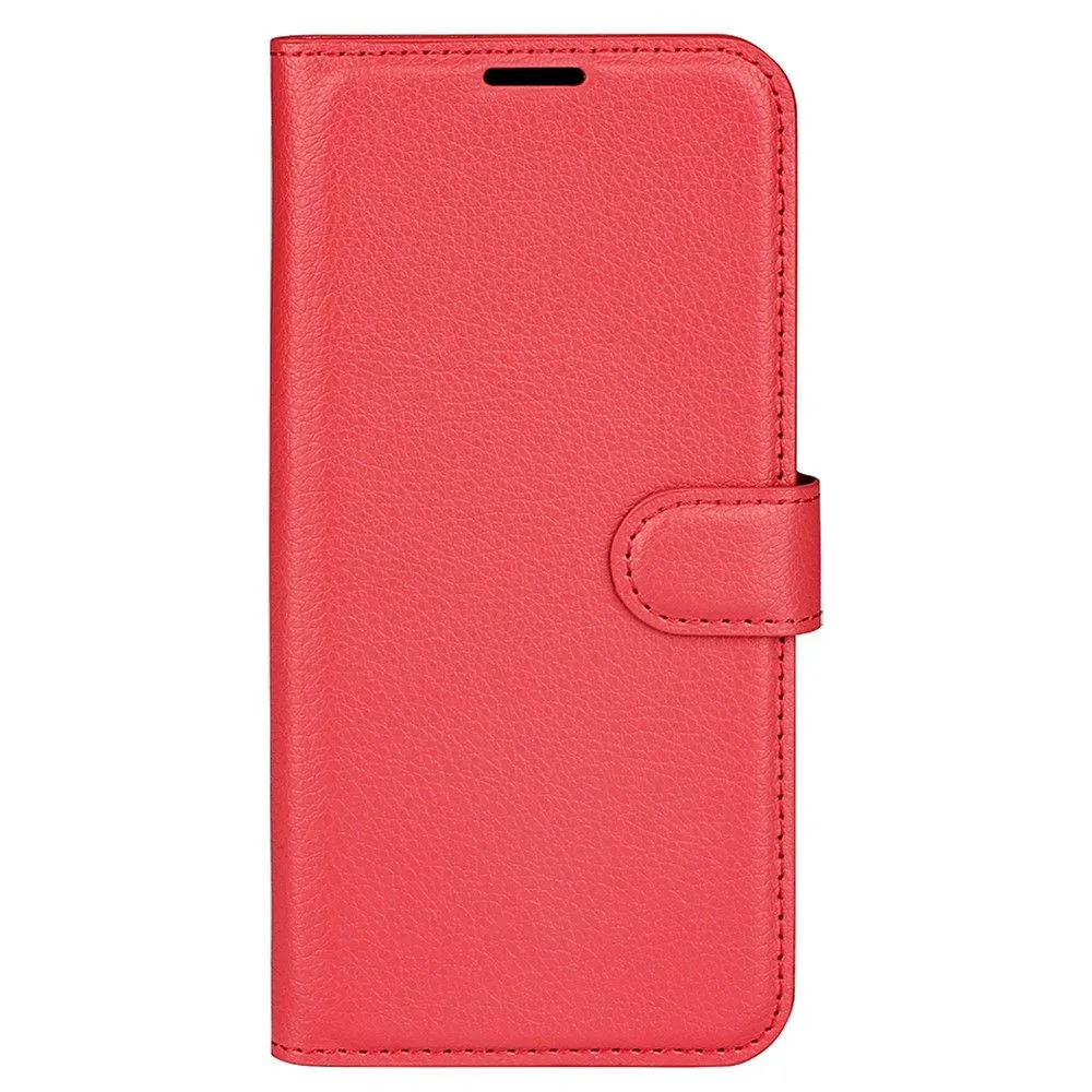 Classic Motorola Moto E30 / E40 flip case - Red