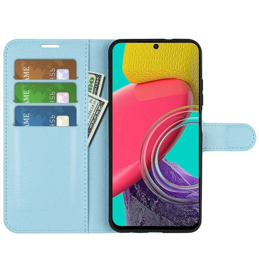 Classic Samsung Galaxy M53 5G flip case - Blue