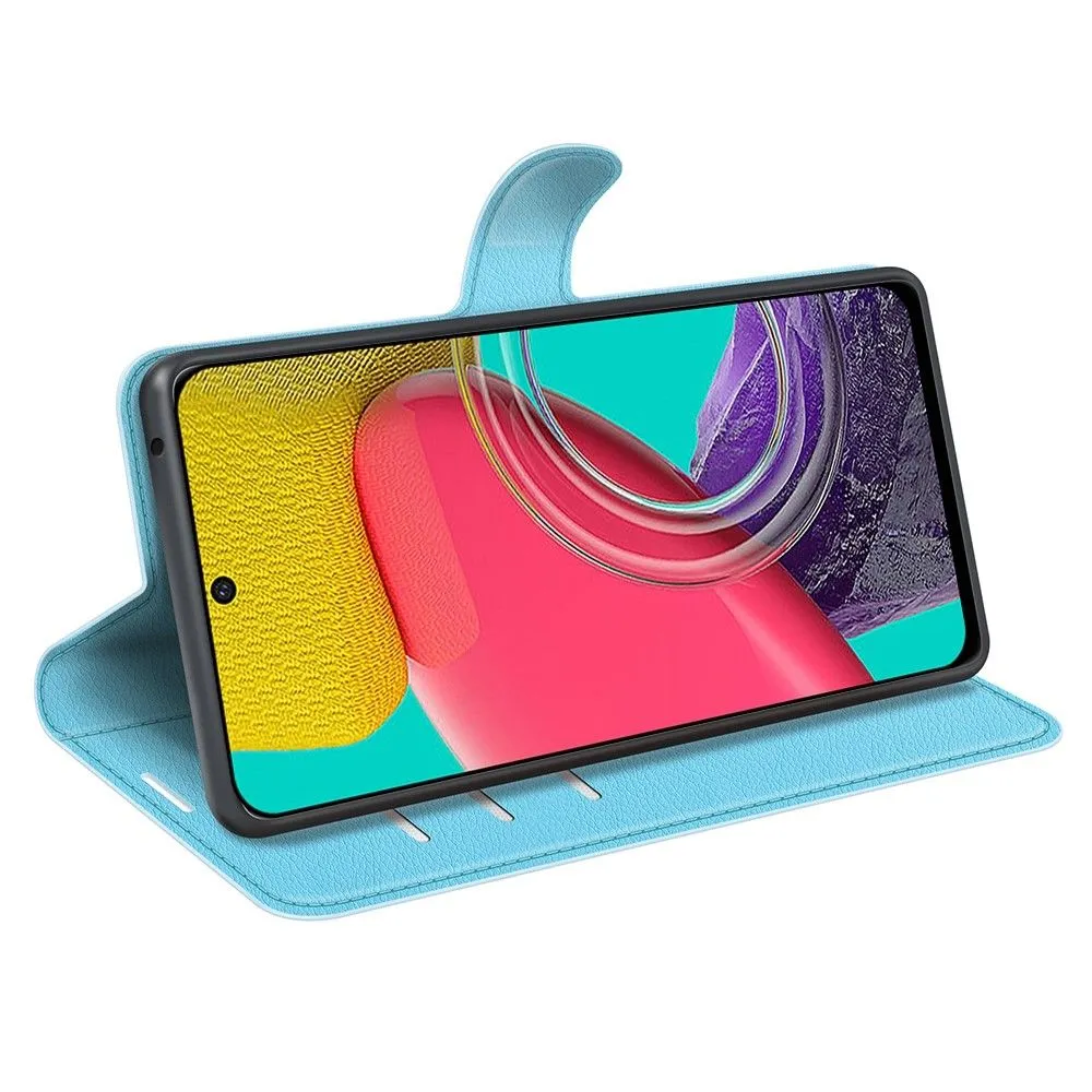 Classic Samsung Galaxy M53 5G flip case - Blue