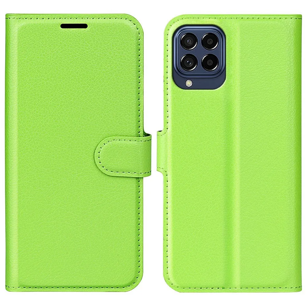 Classic Samsung Galaxy M53 5G flip case - Green