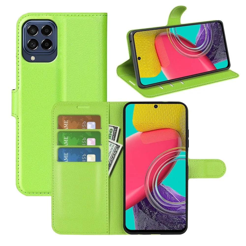 Classic Samsung Galaxy M53 5G flip case - Green