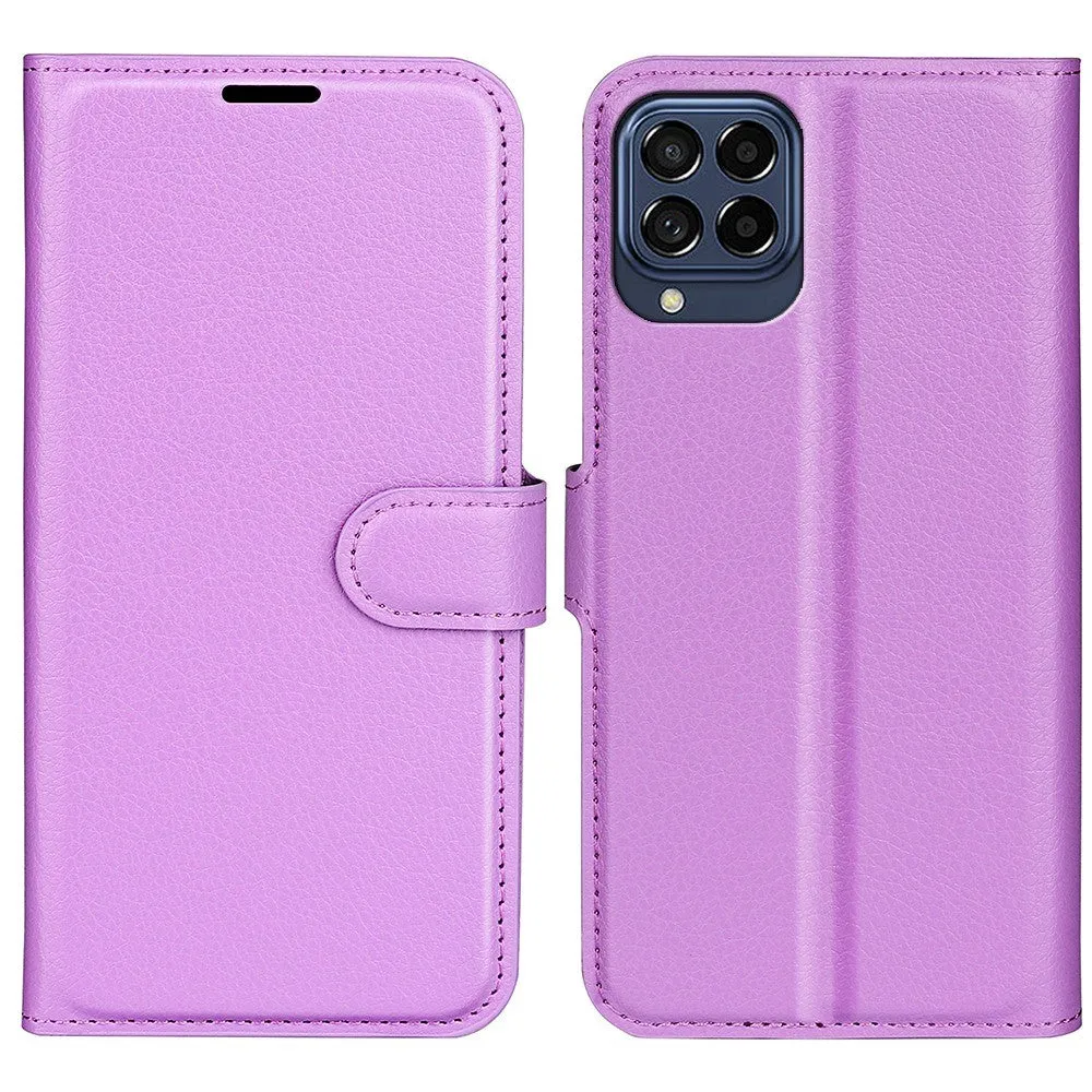 Classic Samsung Galaxy M53 5G flip case - Purple