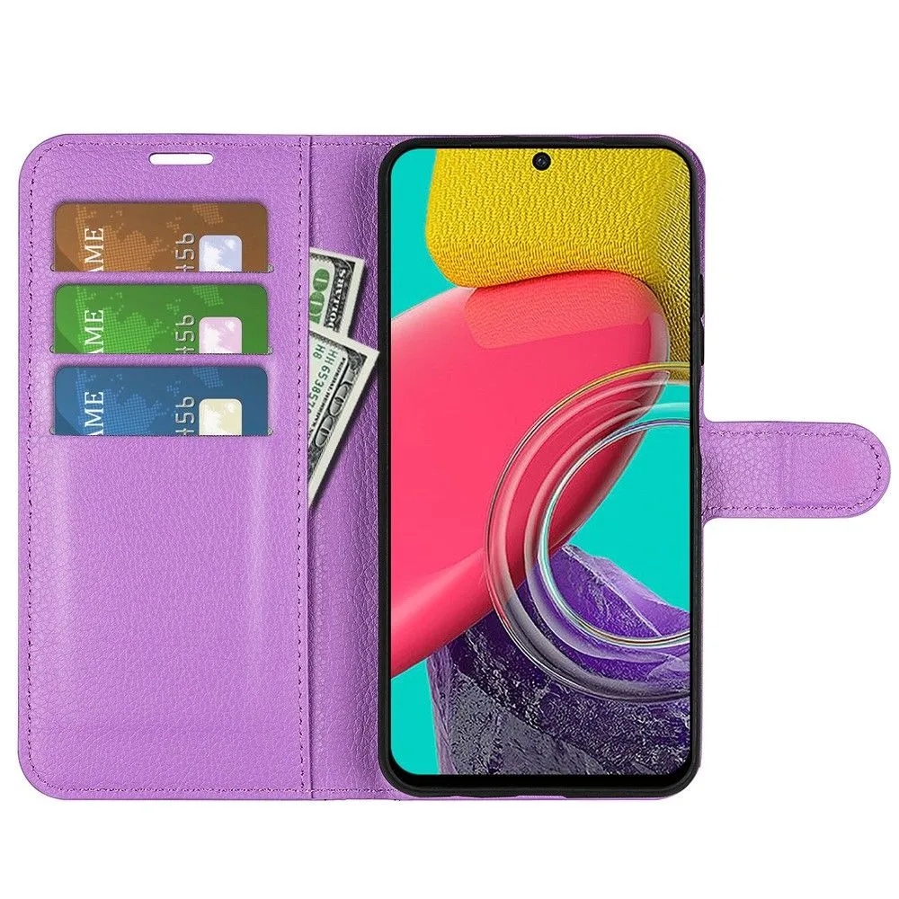 Classic Samsung Galaxy M53 5G flip case - Purple