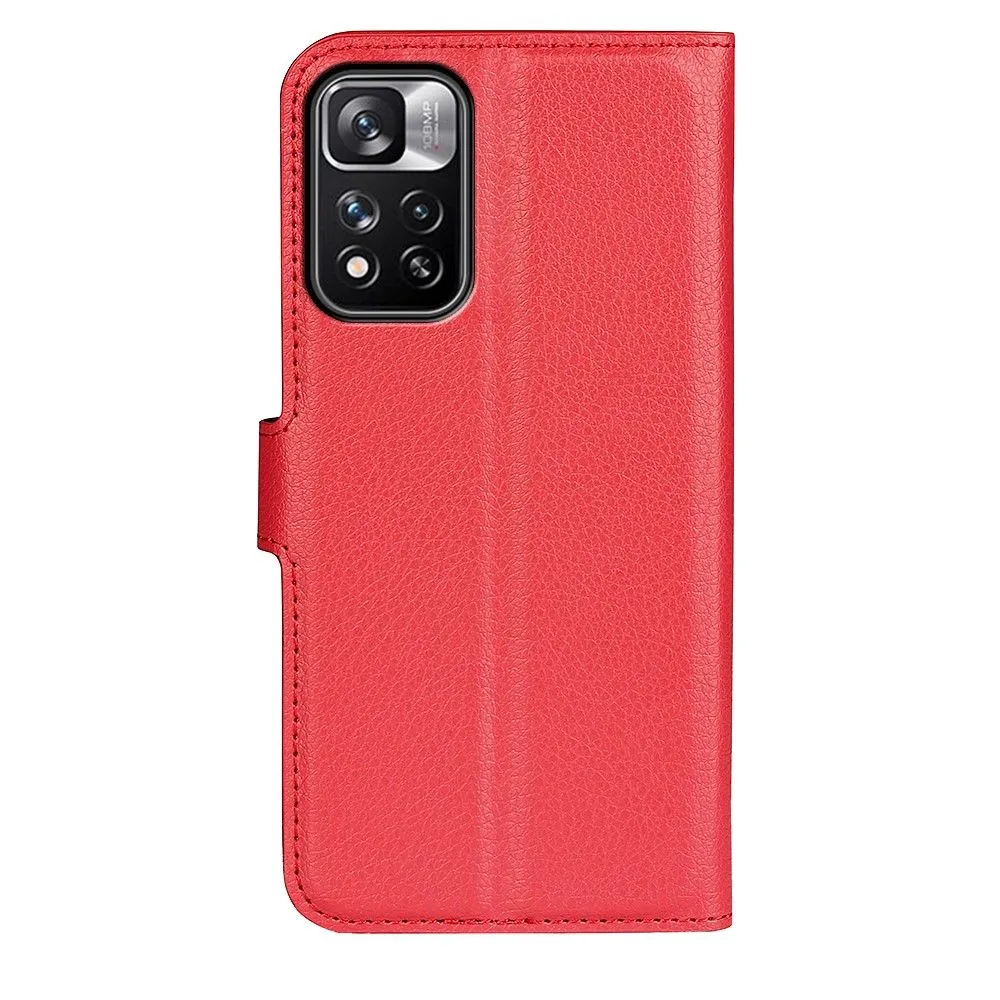 Classic Xiaomi Redmi Note 11 Pro Plus 5G flip case - Red