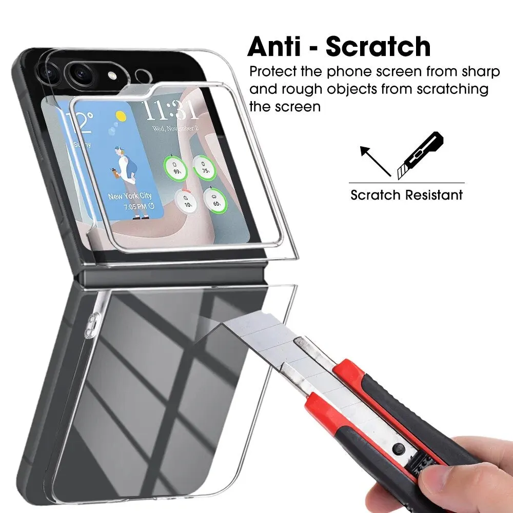 Clear Hard case for Samsung Galaxy Z Flip 5