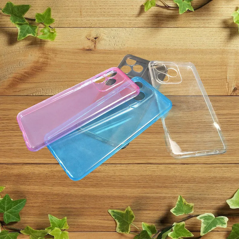 Colour Clear Soft Case For Motorola