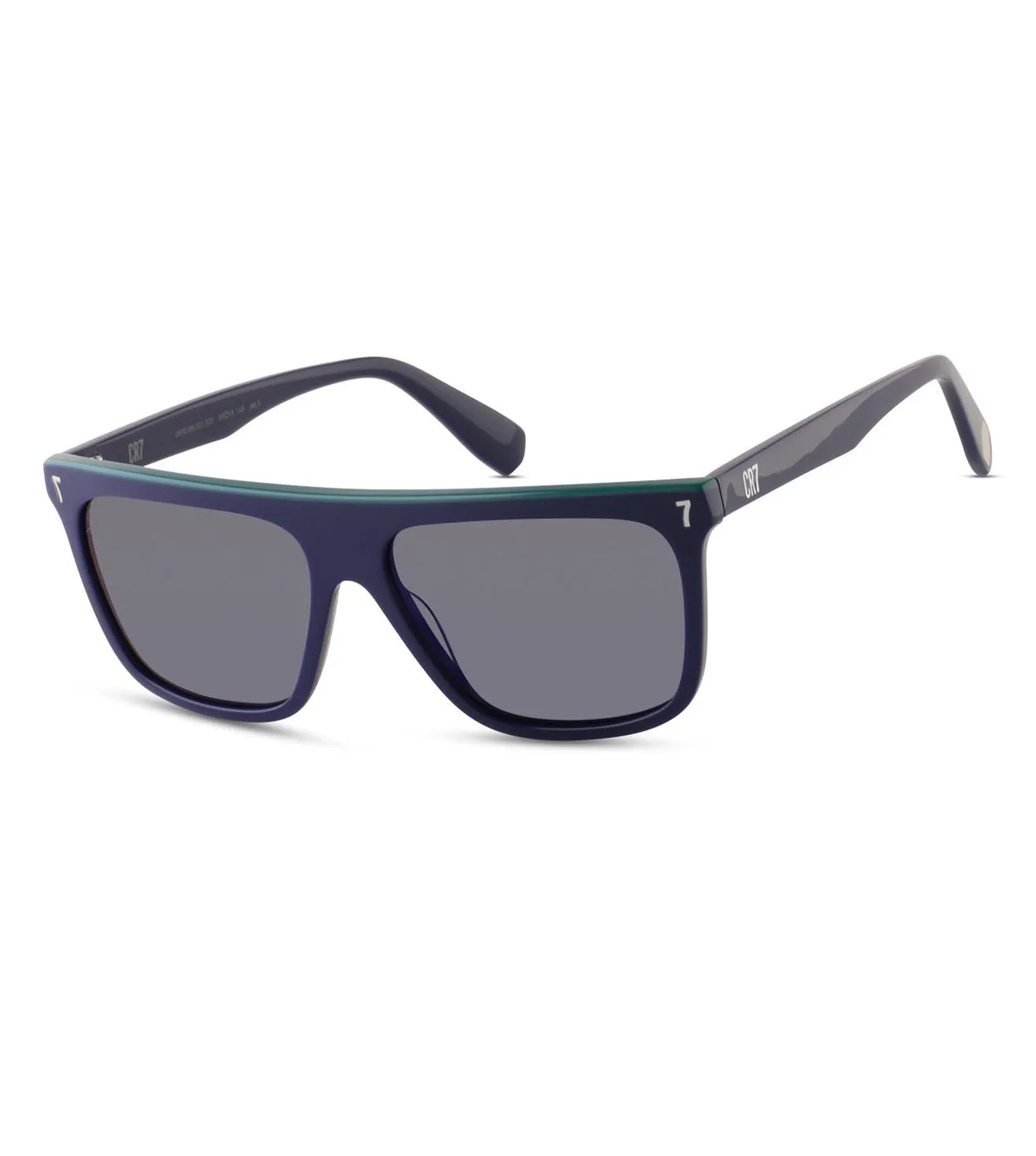 CR7 Unisex Blue Square Sunglasses