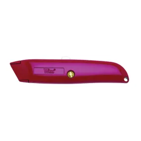 Crescent Wiss WK8V Utility Knife with Three Blade, Red Handle