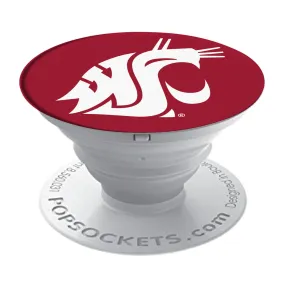 Crimson Cougar Logo Pop Socket