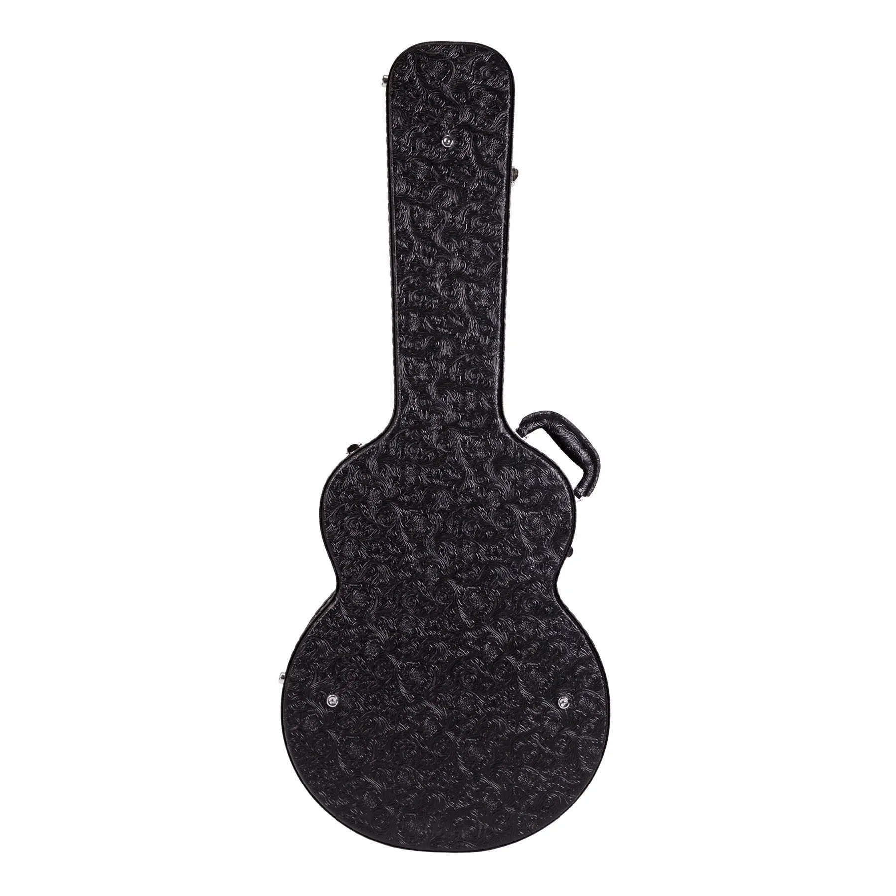 Crossfire Deluxe Shaped Small Body Acoustic Guitar Hard Case (Paisley Black)