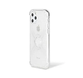 Cube-Intuitive iPhone 11 Pro/X/XS X-Guard, Clear Grey Bones Infinity mount Cover. (MA16-0018)