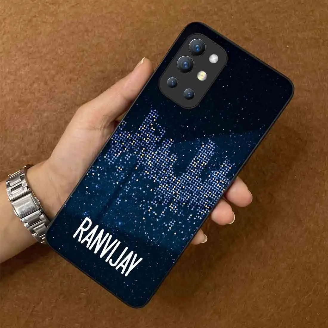 Customized Oneplus 9R Phone Case with Name Designer Phone Covers - City