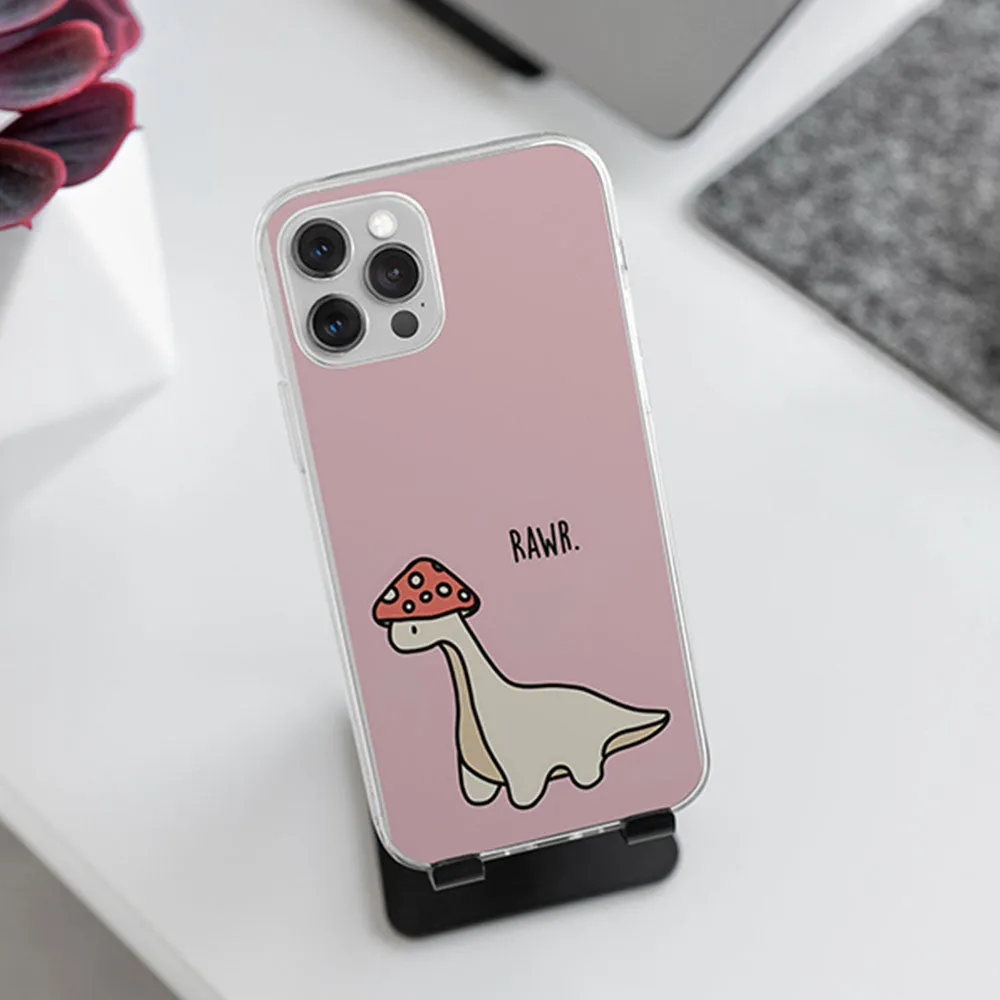 Cute Rawr Printed Silicone case