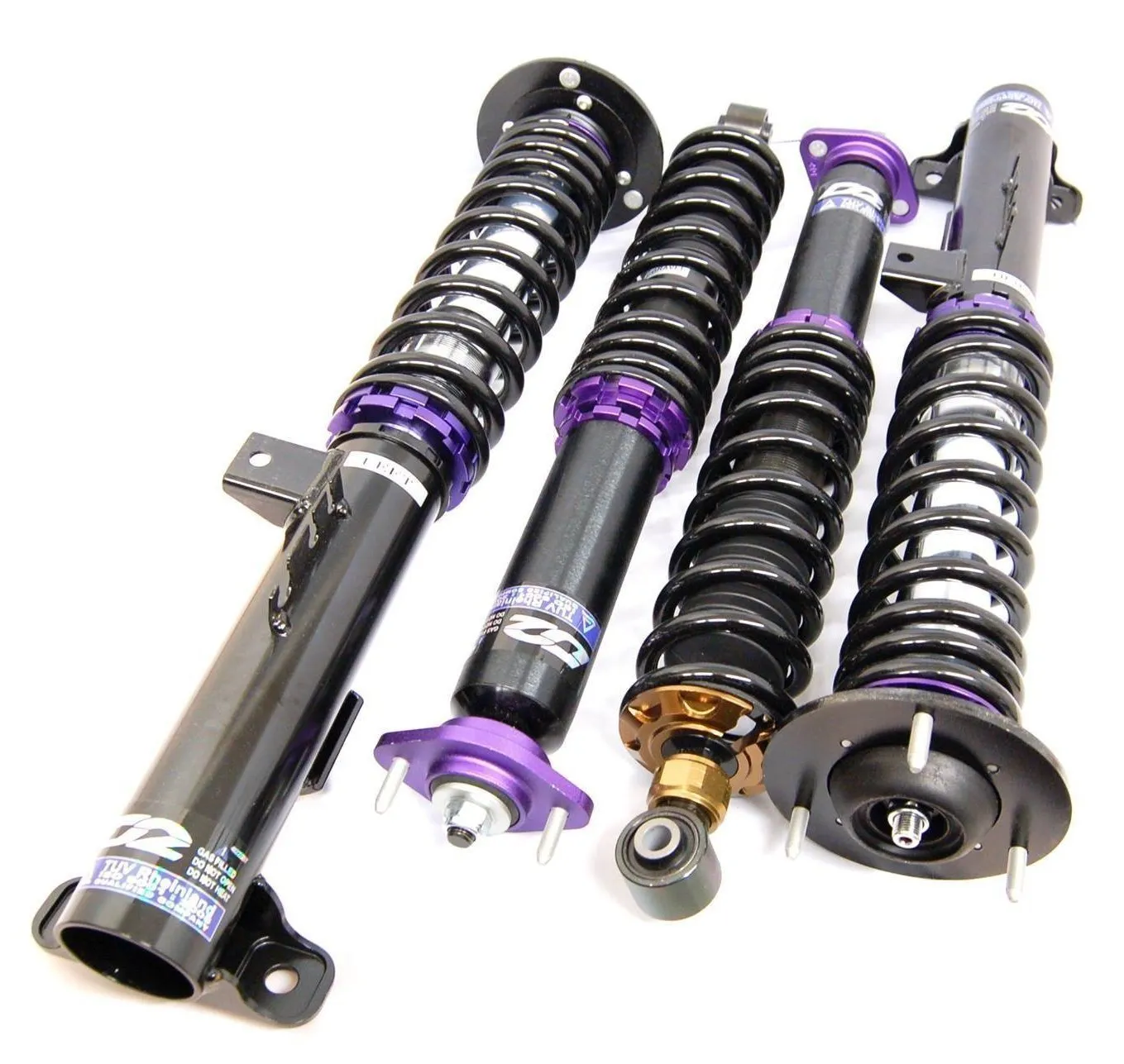 D2 Racing RS Coilovers Mitsubishi Eclipse 3G (2000-2005) w/ Front Camber Plates