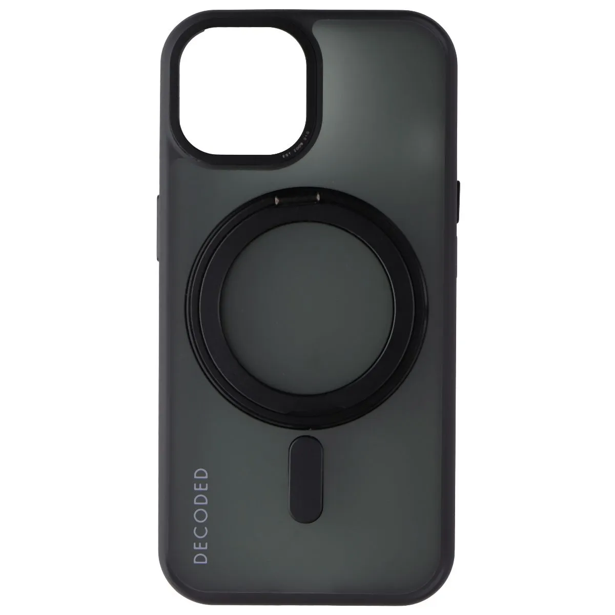 Decoded 360 Loop Stand Back Cover Case for MagSafe - for iPhone 15 - Black