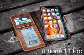 Detachable iPhone 11 Pro Leather Wallet Case