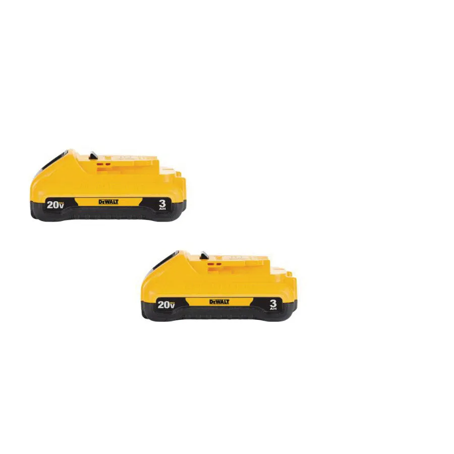 DeWALT DCB230-2 20V Max Compact 3ah Battery (2-Pack)