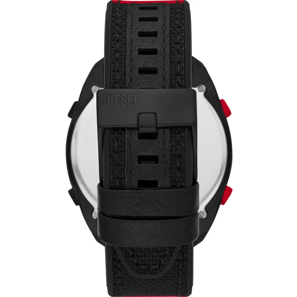 Diesel DZ2164SET Crusher Digital Mens Watch with Extra Band