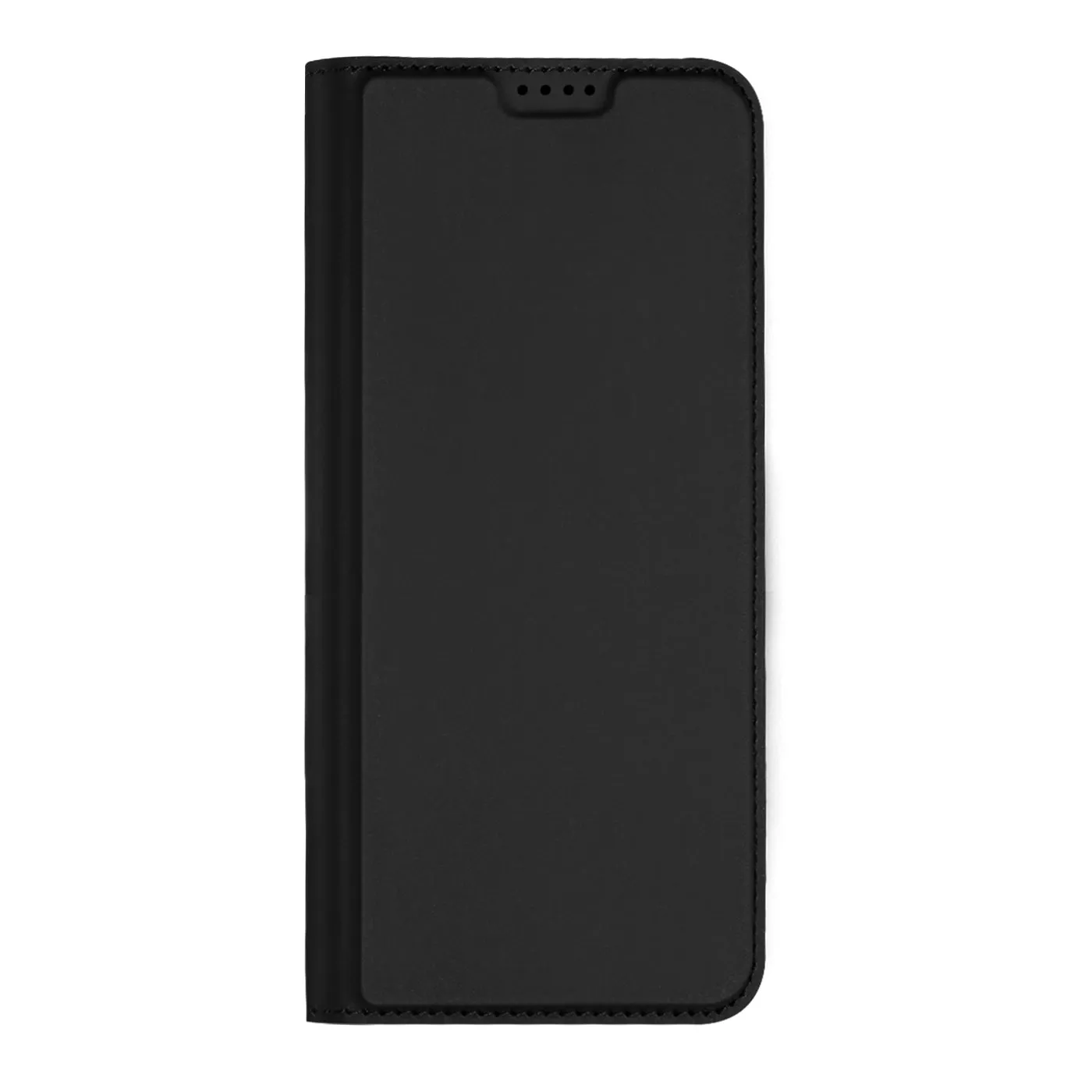 DUX DUCIS Skin Pro Faux Leather Wallet Flip Case for Xiaomi Poco M4 5G - Black