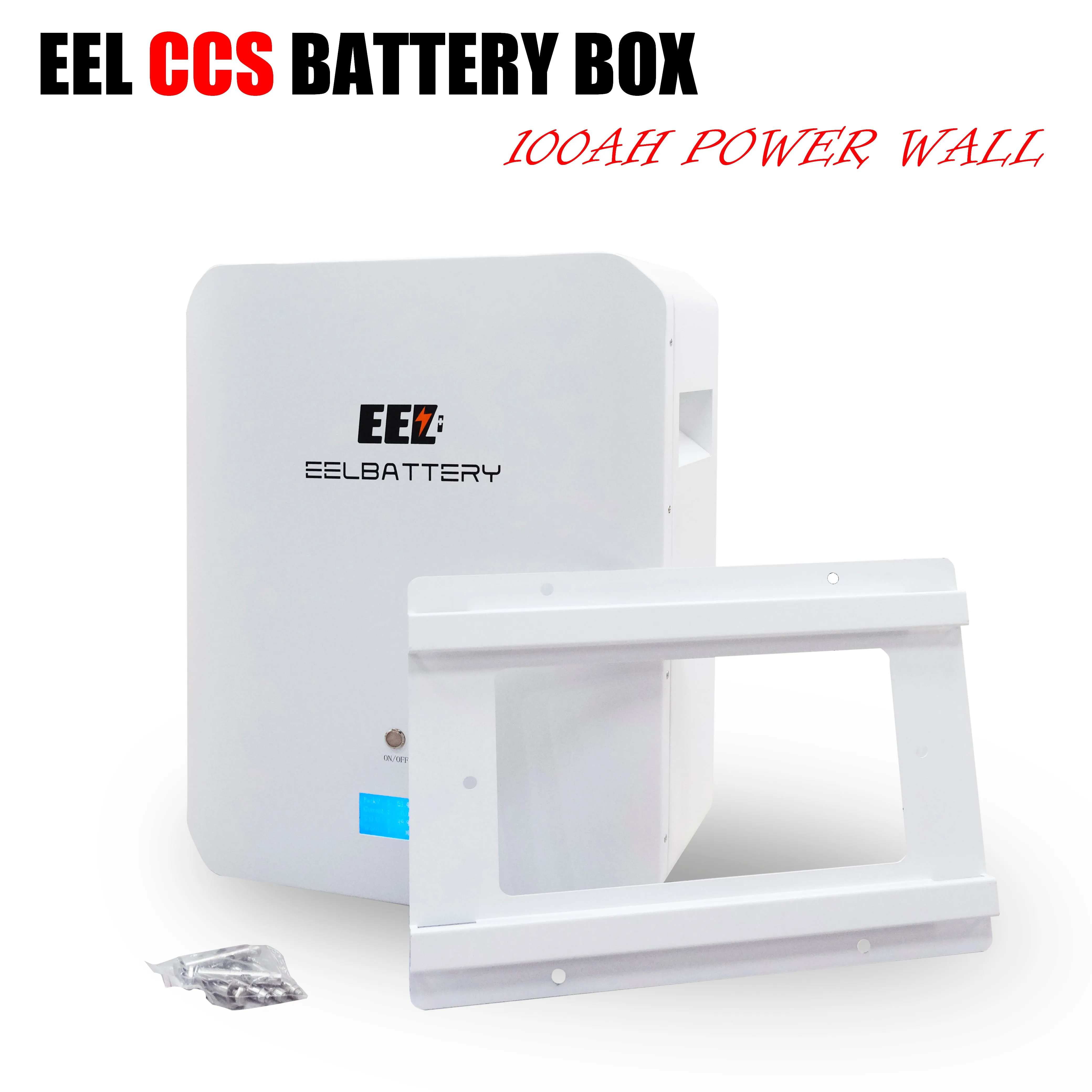 EEL 48V 16S Battery DIY 100Ah CCS Module Box Kits with Bluetooth BMS Home Energy Storage Power Wall