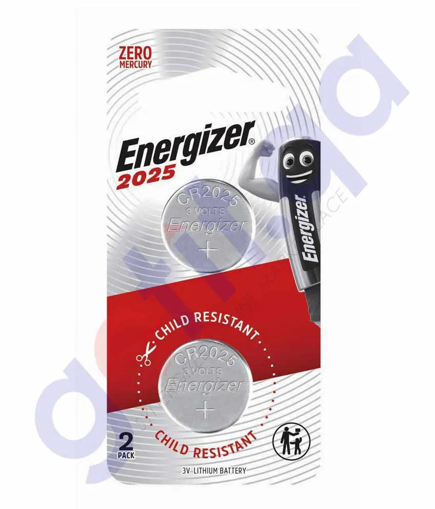 ENERGIZER LITHIUM COIN BATTERY 2025 3V