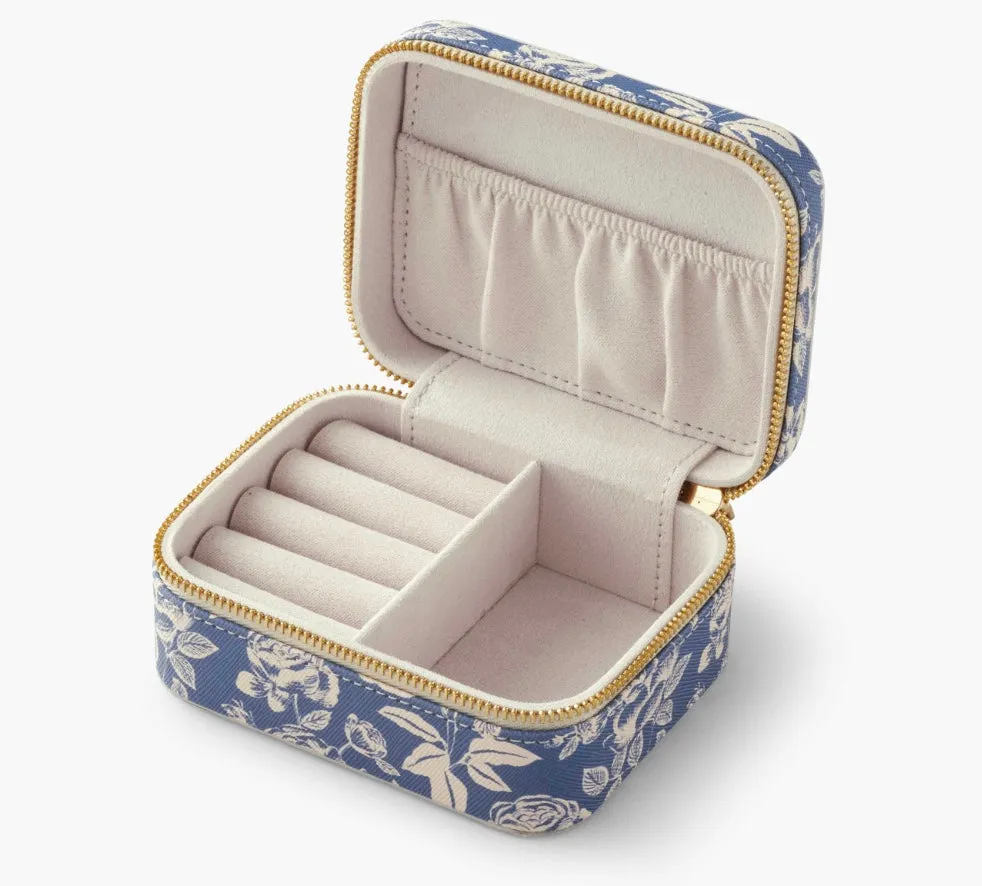 English Rose Travel Jewelry Case