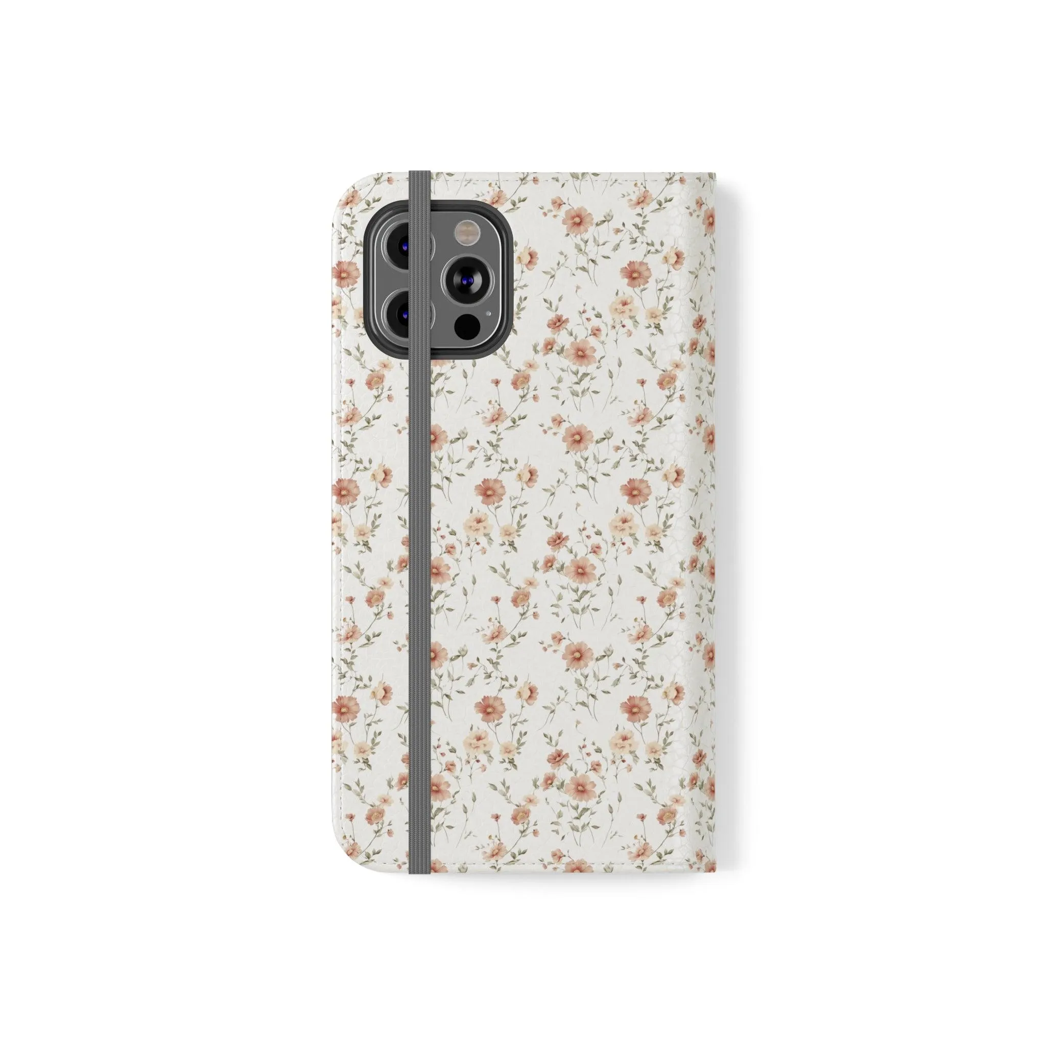 Floral Flip Phone Case