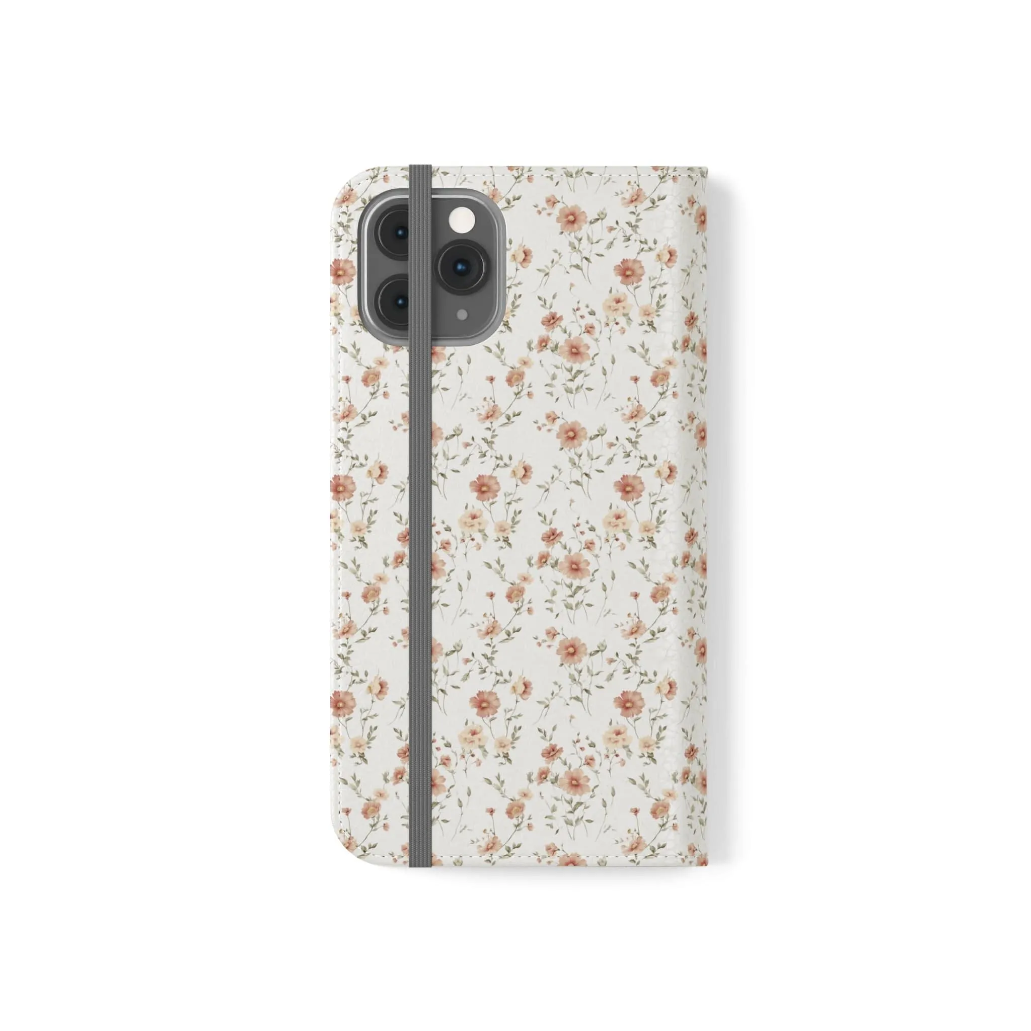 Floral Flip Phone Case