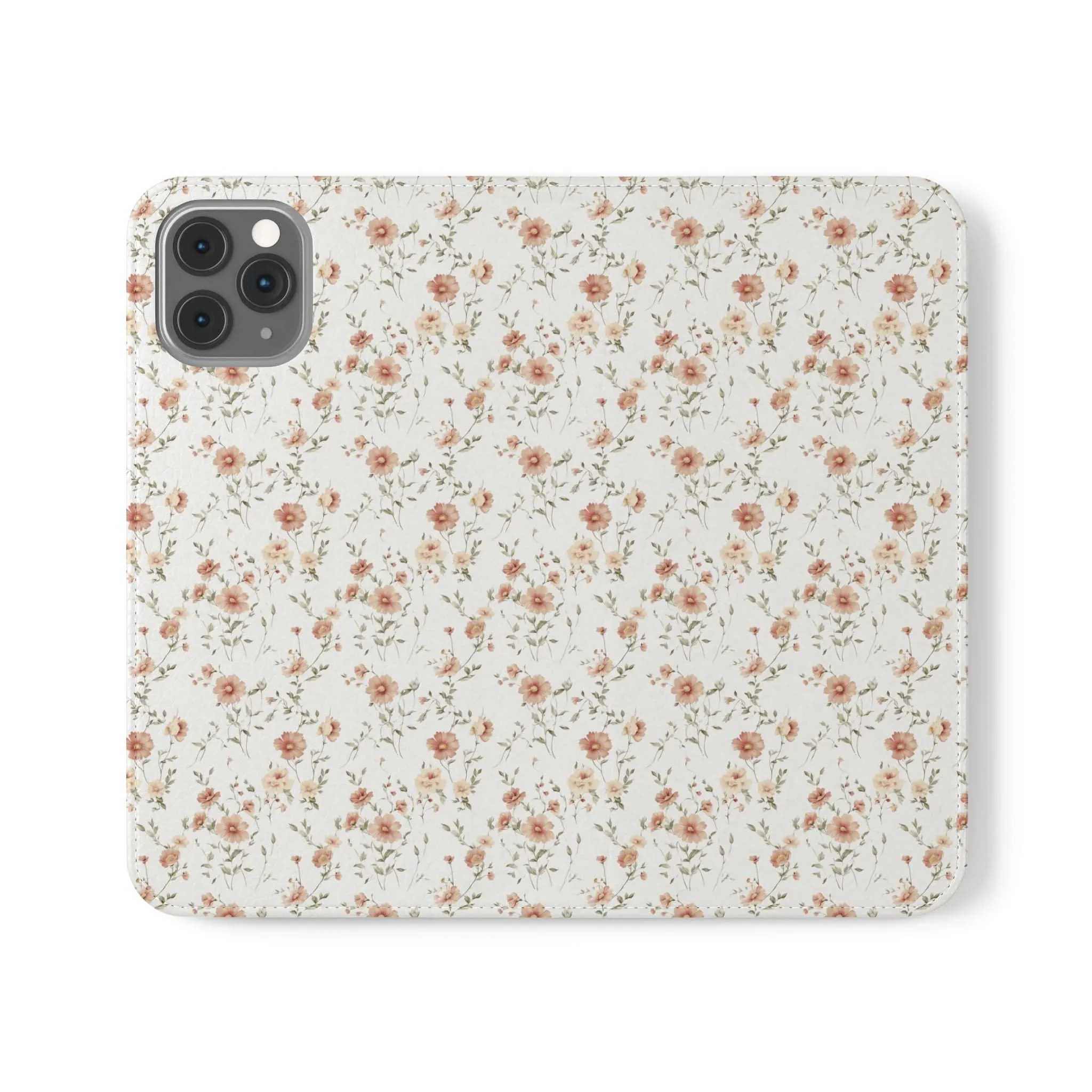 Floral Flip Phone Case