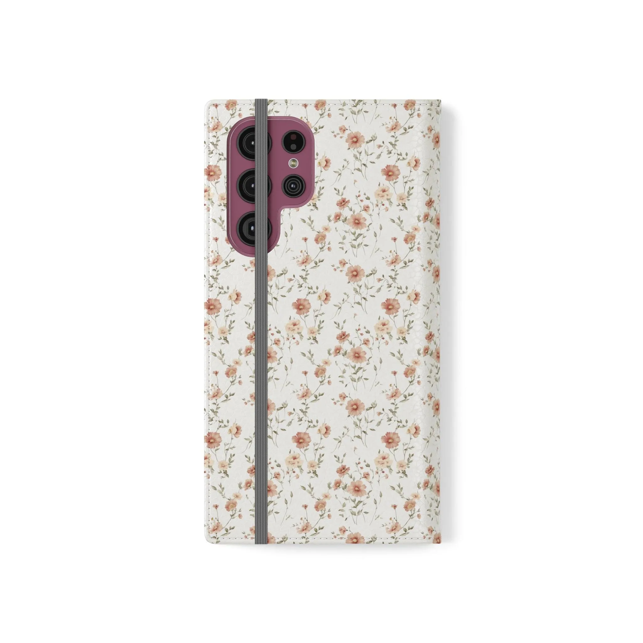 Floral Flip Phone Case