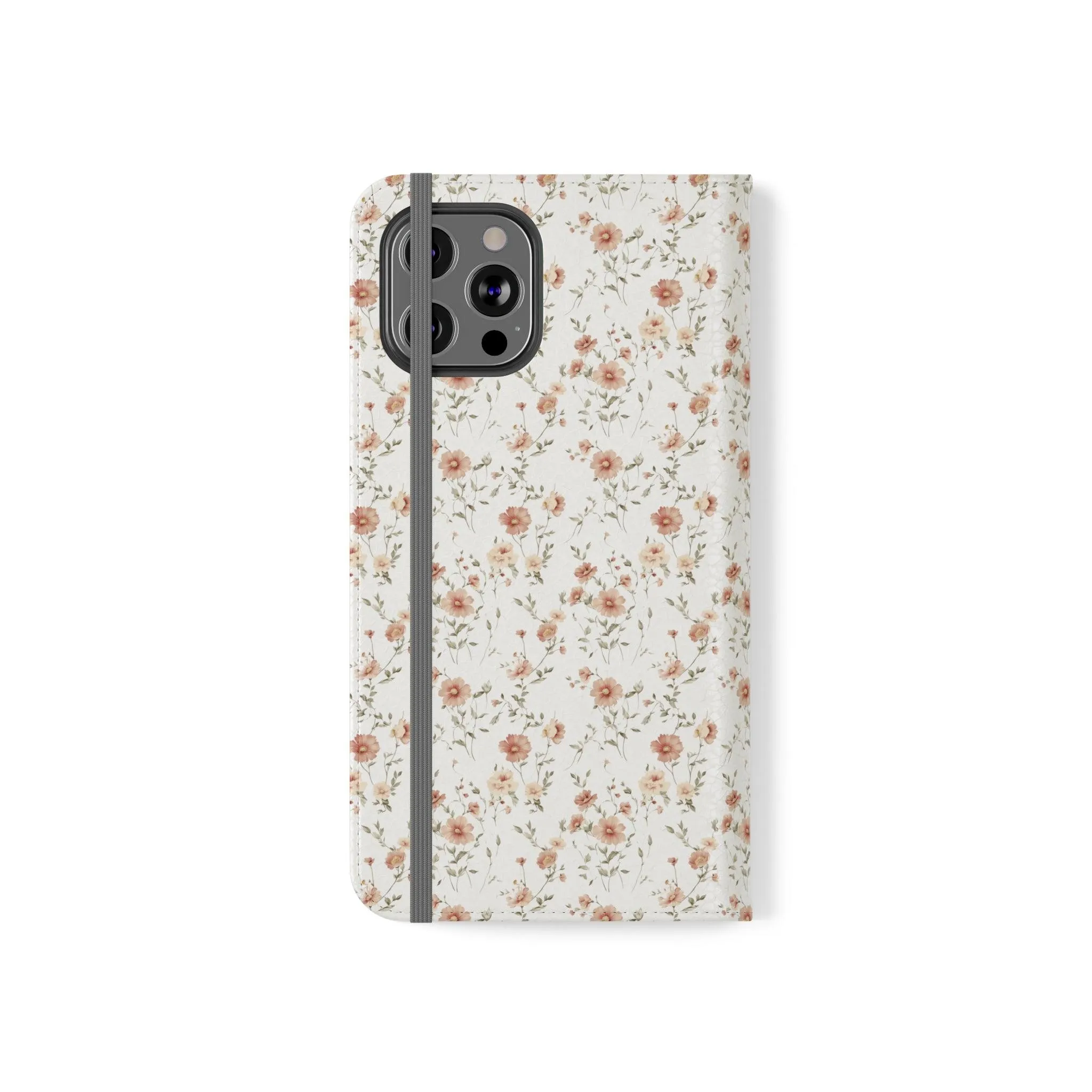 Floral Flip Phone Case