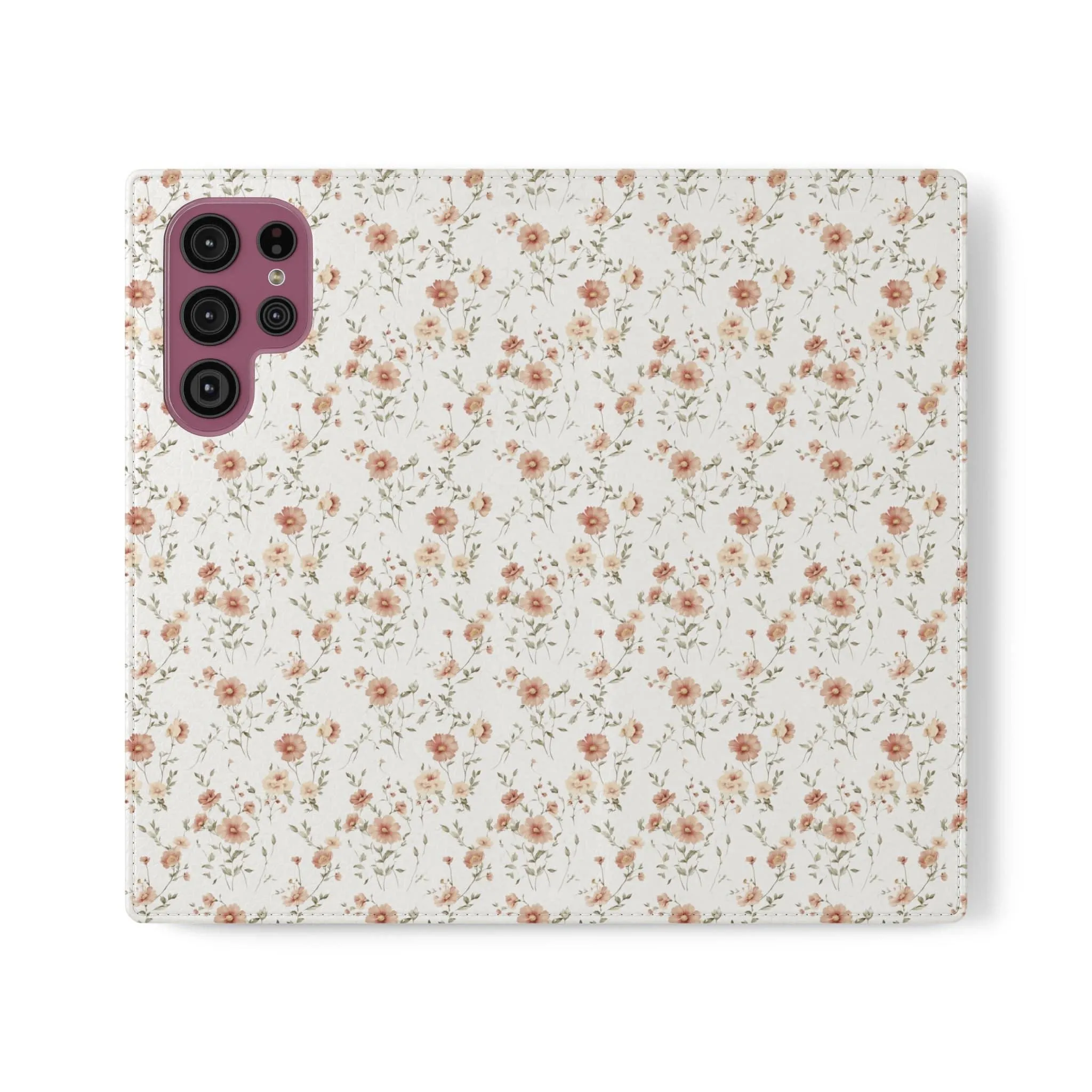 Floral Flip Phone Case