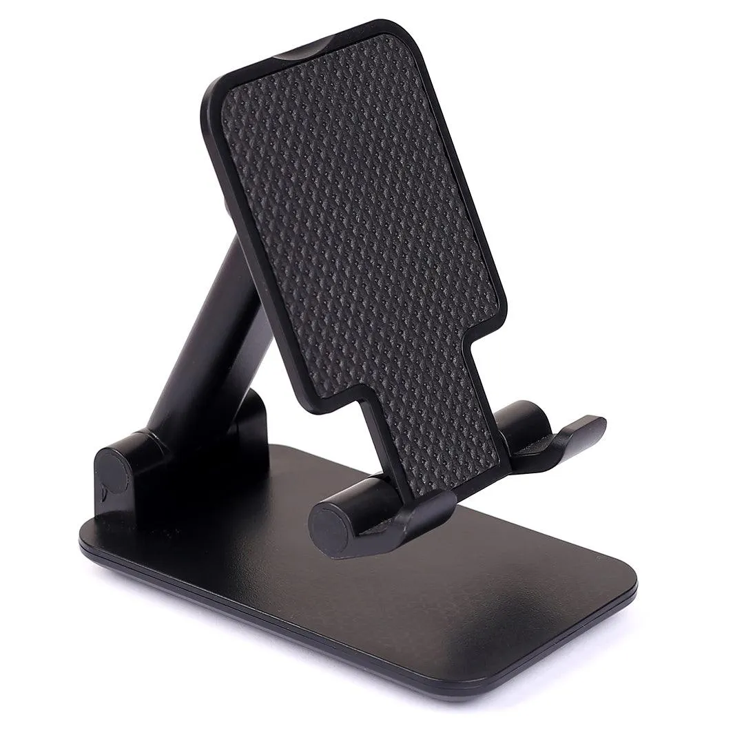 Foldable Desktop Phone Stand Holder-Black