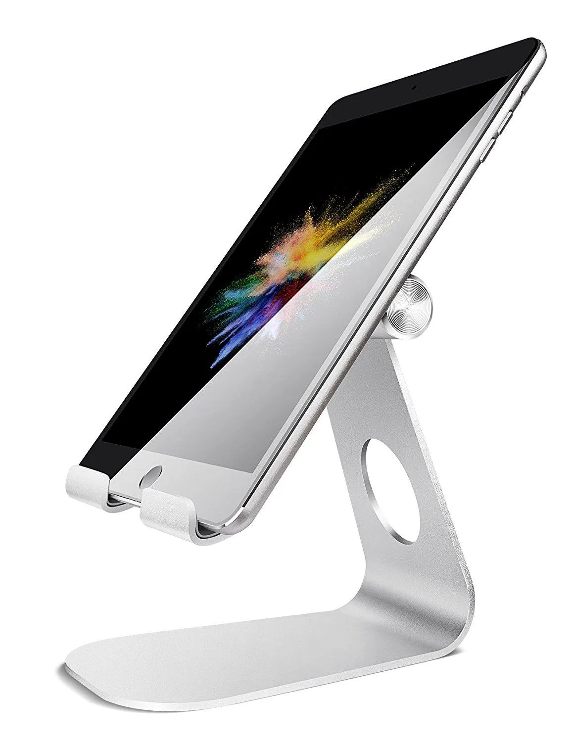 for iPad Tablet Stand Adjustable, Tablet Stand : Desktop Stand Holder Dock Compatible with Tablet Such For iPad 9.7 11&quot; 10.2&quot;