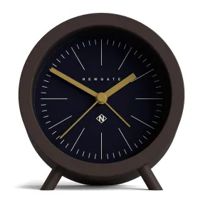 Fred Alarm Clock - Chocolate Black & Blue