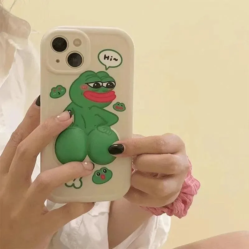 Frog Butt Funny Case for Iphone