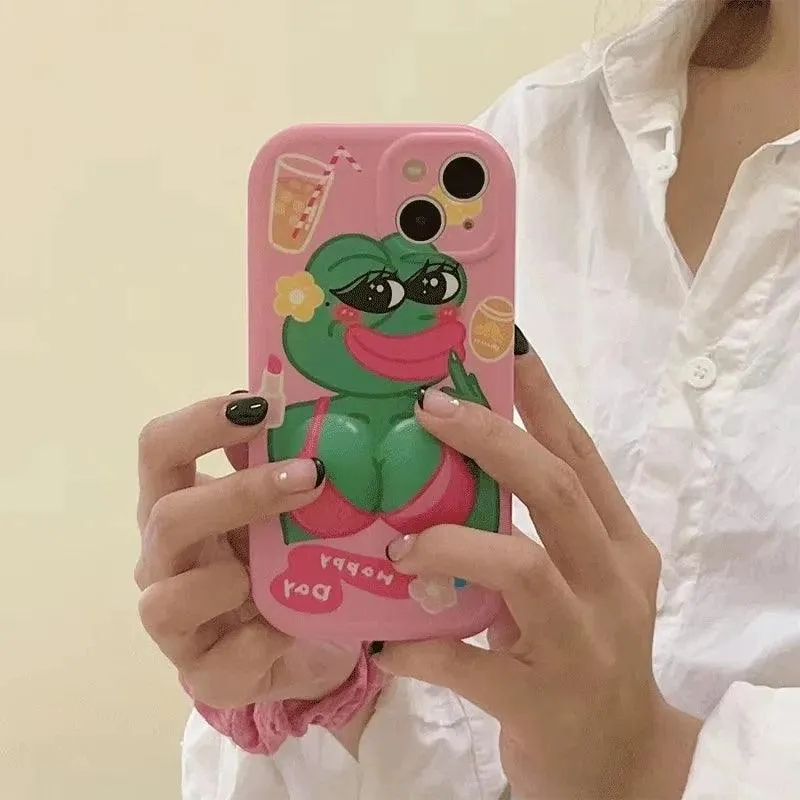 Frog Butt Funny Case for Iphone