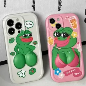 Frog Butt Funny Case for Iphone