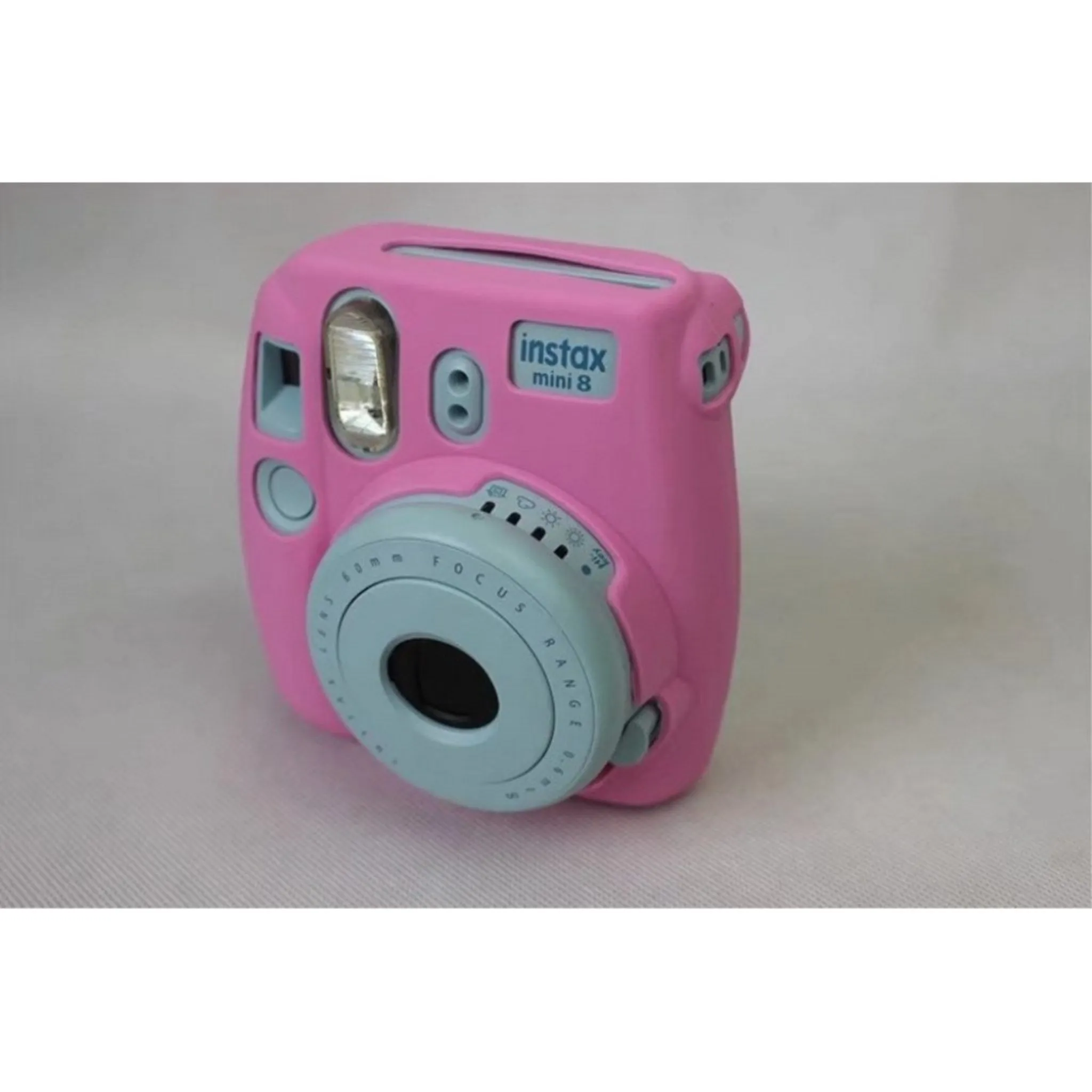 Fuji Instax Mini 8 soft silicone case - Pink