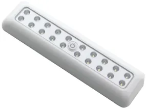 Fulcrum 30017-308 Portable Tap Light, AAA Battery, 20-Lamp, LED Lamp, 80 Lumens, 5500 K Color Temp, White :CD: QUANTITY: 1