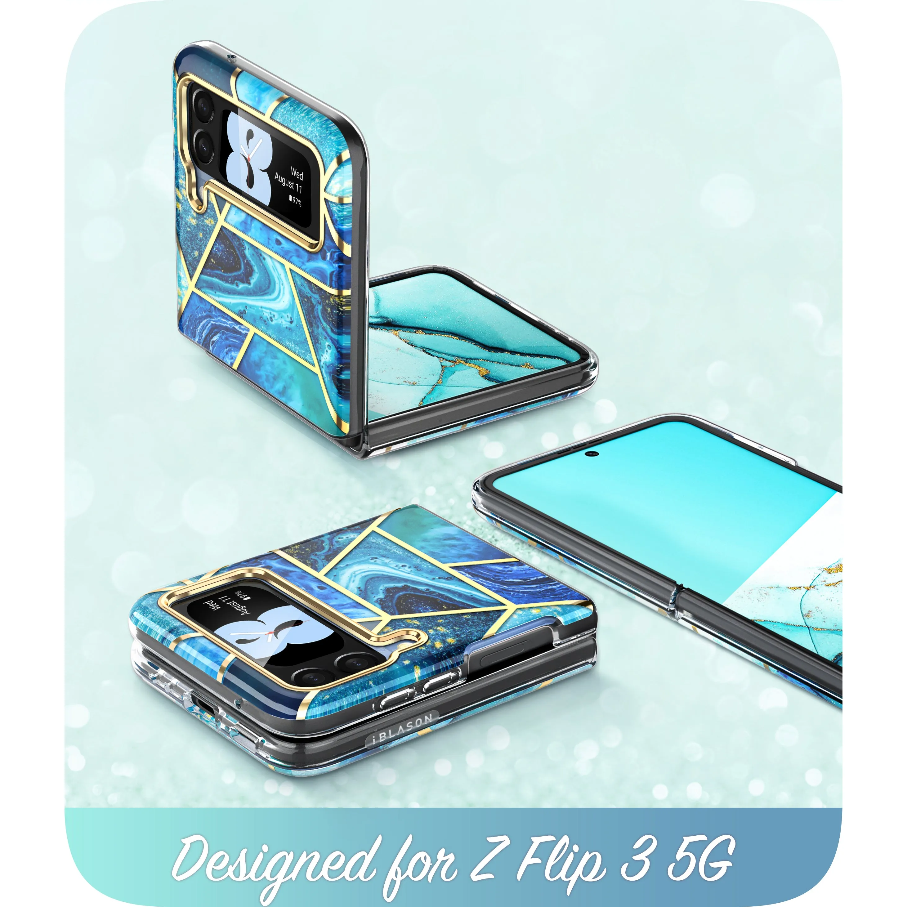 Galaxy Z Flip3 Cosmo - Ocean Blue