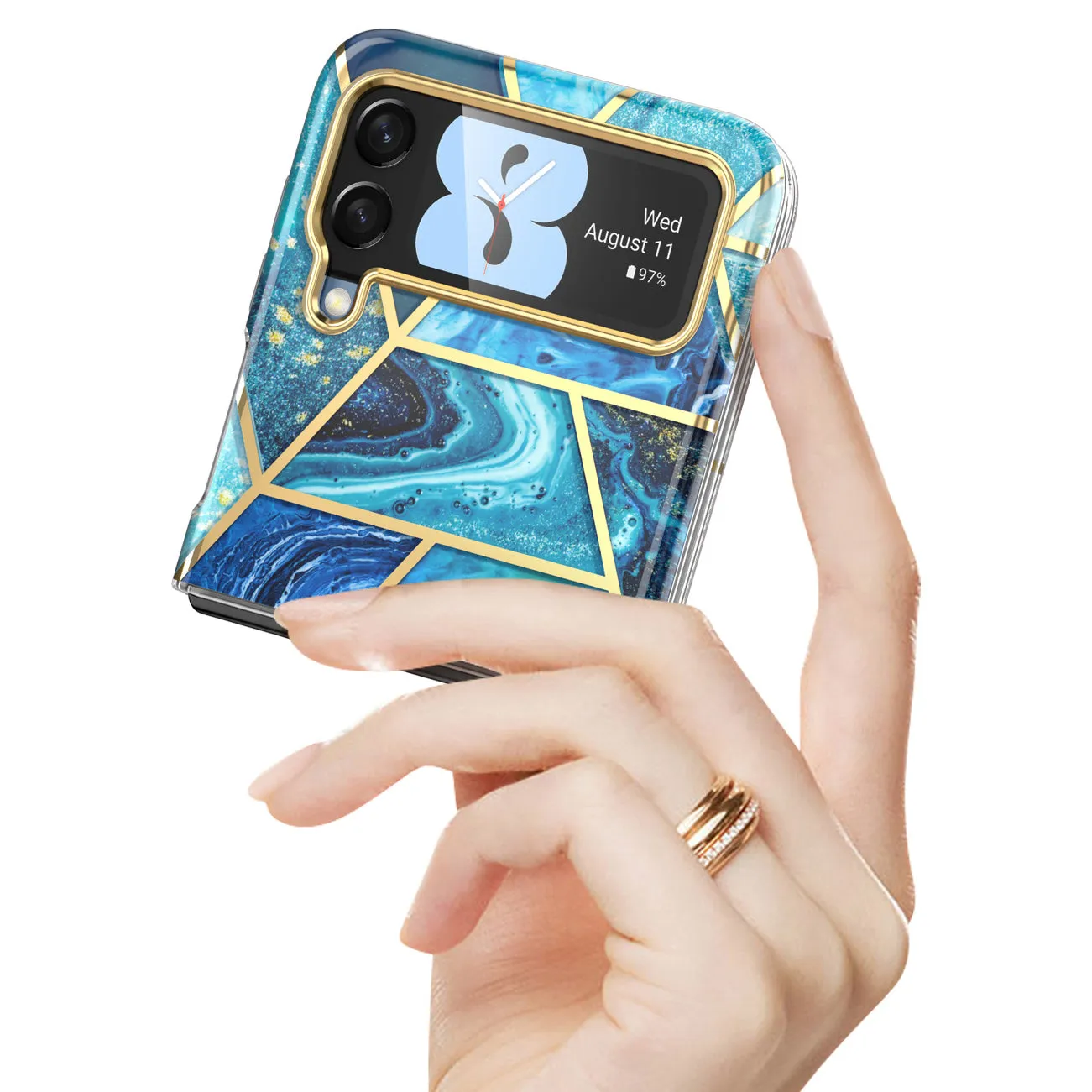 Galaxy Z Flip3 Cosmo - Ocean Blue